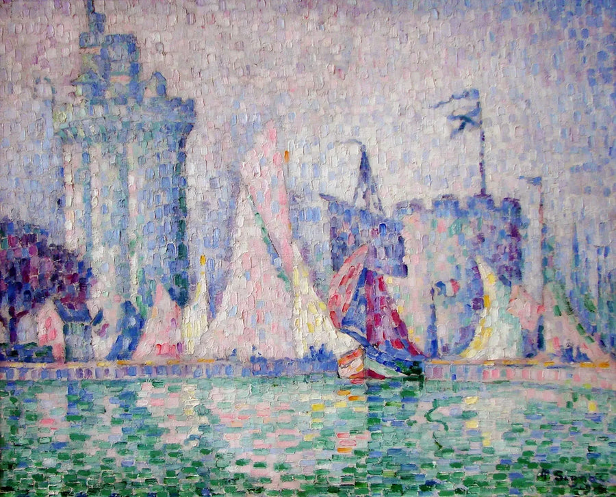 Der Hafen von La Rochelle - Paul Signac