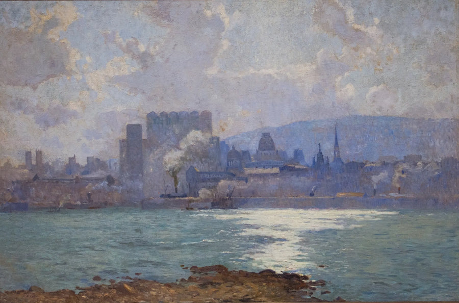 Der Hafen von Montreal – Maurice Galbraith Cullen