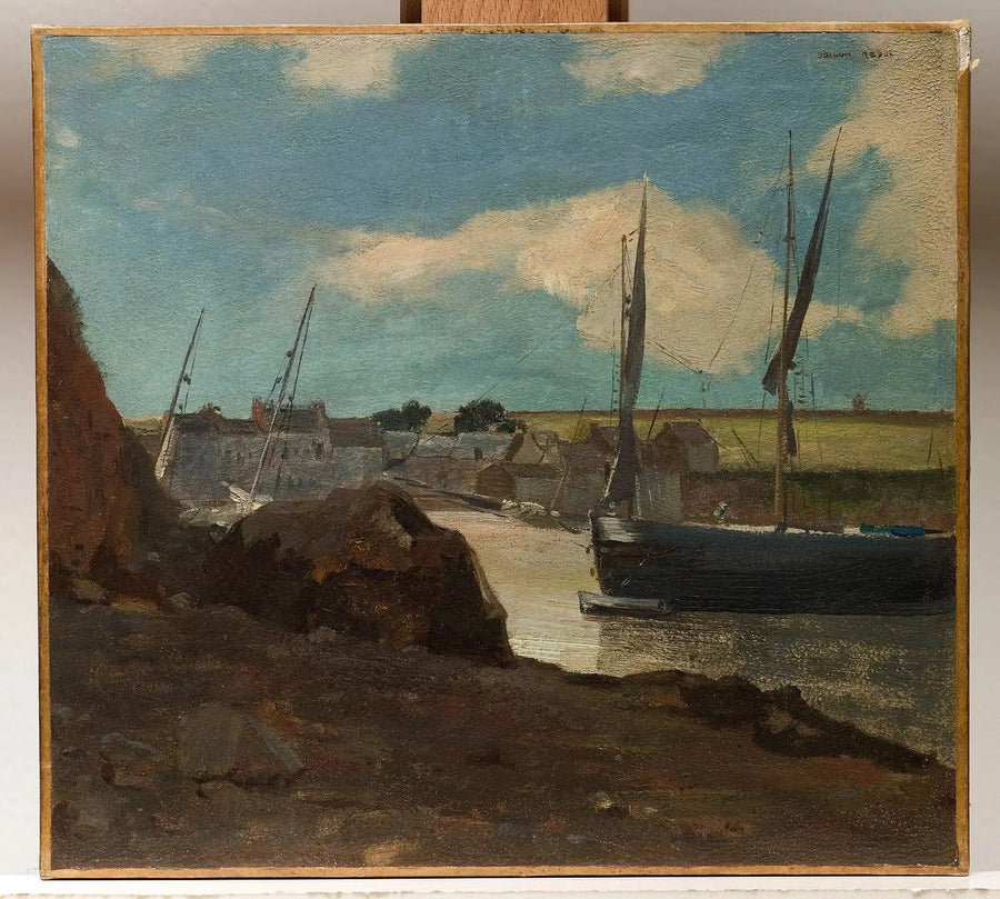 Der Hafen von Morgat - Odilon Redon
