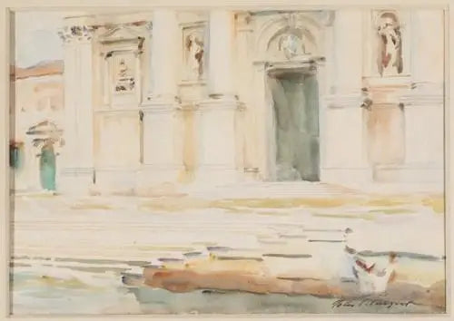 Das Portal von S. Giorgio Maggiore, Venedig - John Singer Sargent