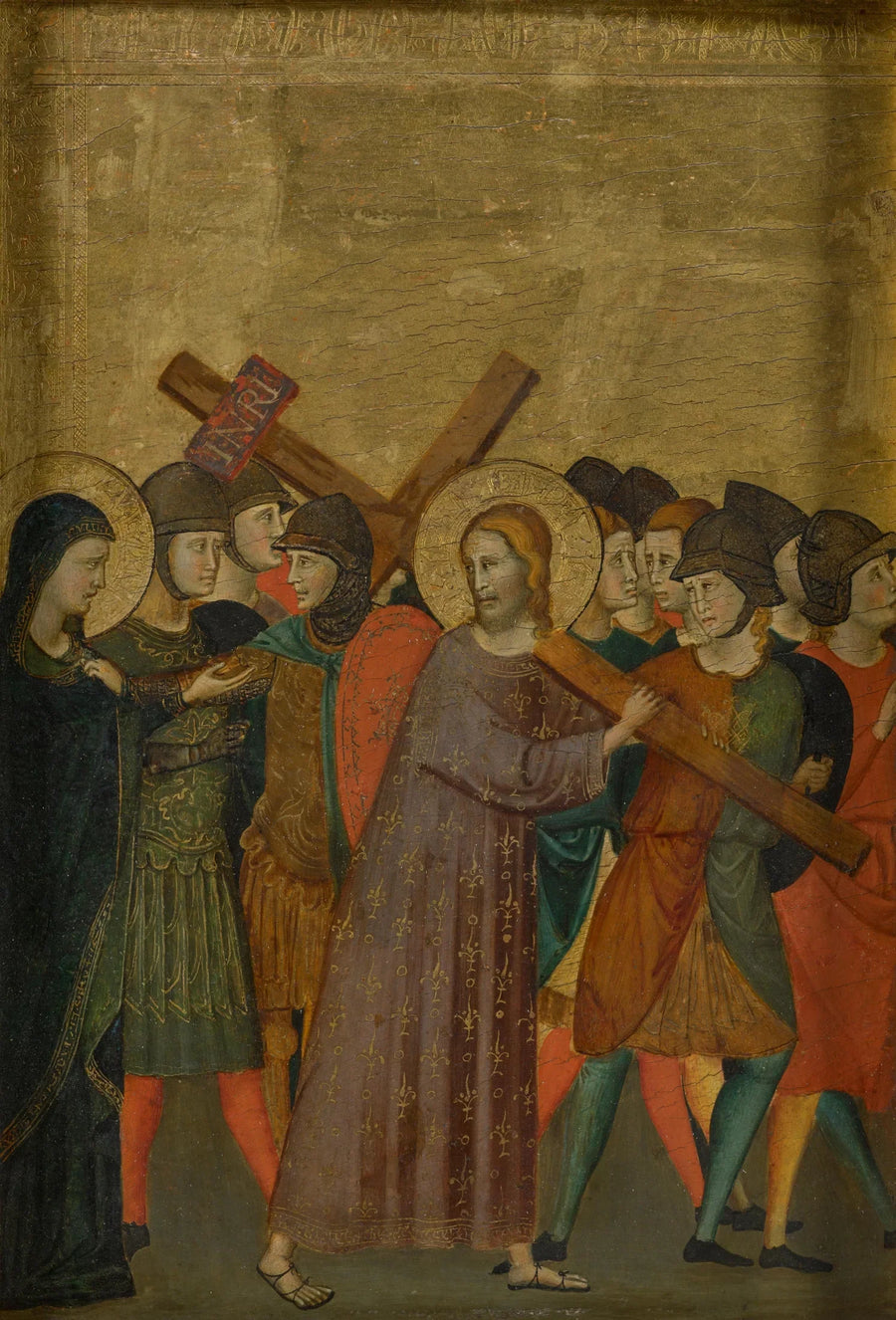 Das Tragen des Kreuzes - Meister von San Martino alla Palma