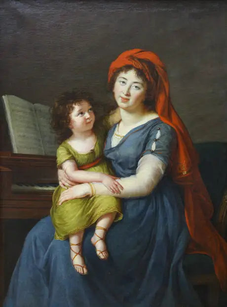 Das Porträt der Prinzessin Ekaterina Nikolaevna Menchikova - Élisabeth Vigée Le Brun