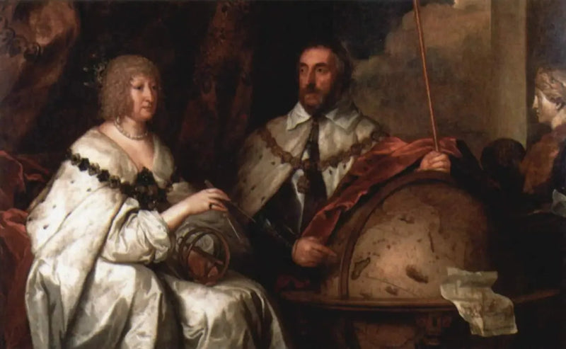 Das madagassische Porträt von Thomas Howard und seiner Frau Aletheia Talbot - Antoine van Dyck