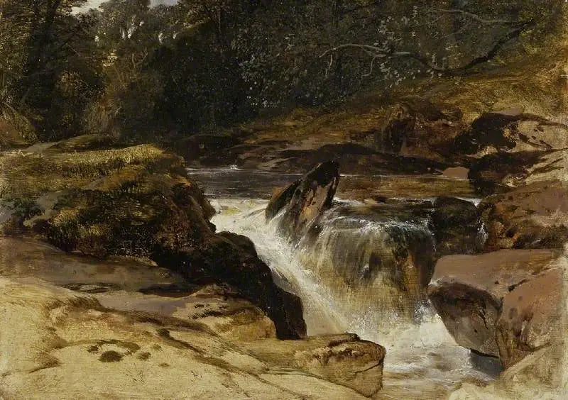 Le pot de Gartness, Drymen, Stirlingshire - Edwin Henry Landseer image 1 reproduction de peinture à l’huile