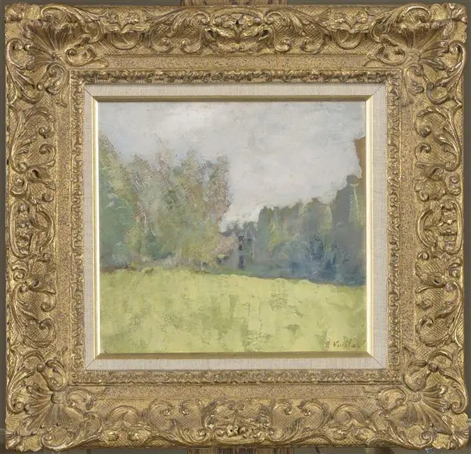 Das grüne Weidefeld - Édouard Vuillard