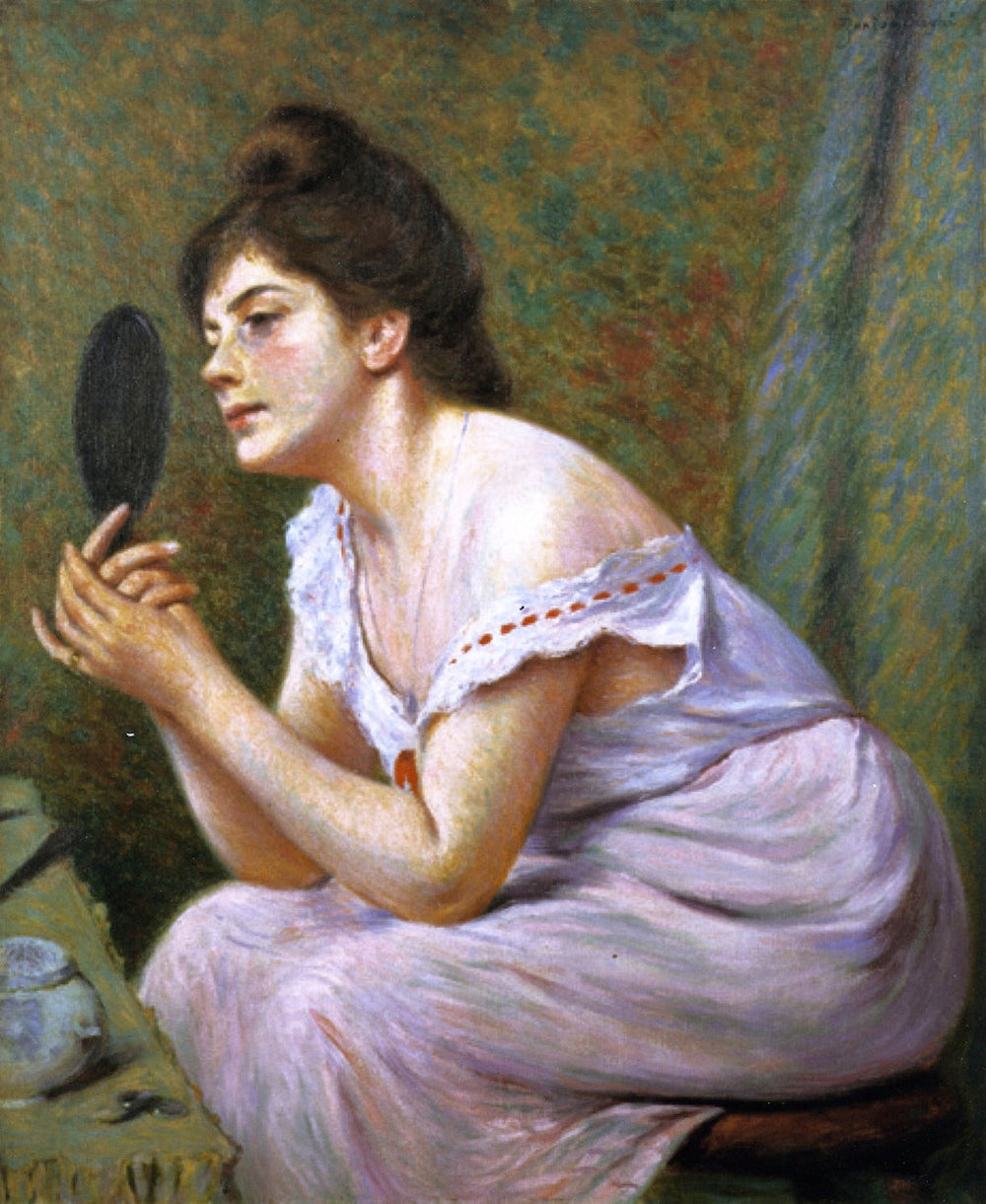 Le premier Wrimkle - Federico Zandomeneghi image 1 tableau peint à l’huile sur toile