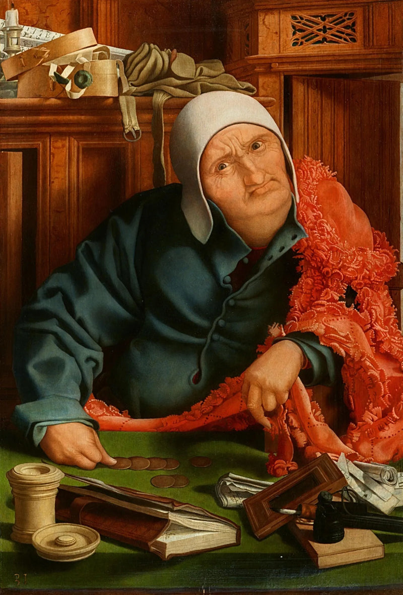 Der Geldverleiher - Marinus van Reymerswale