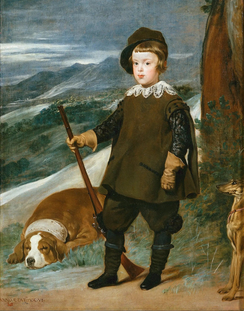 Der Prinz Balthazar Carlos Jäger - Diego Velázquez