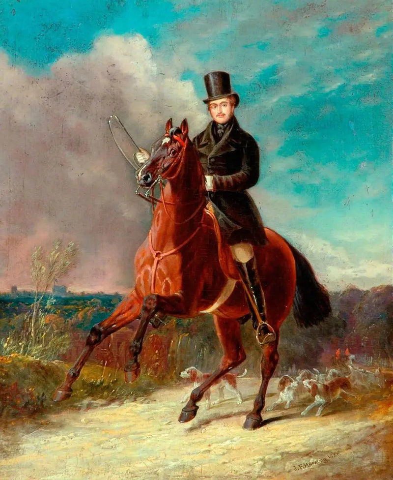 Der Prince Consort auf dem Pferd - John Frederick Herring, Sr.