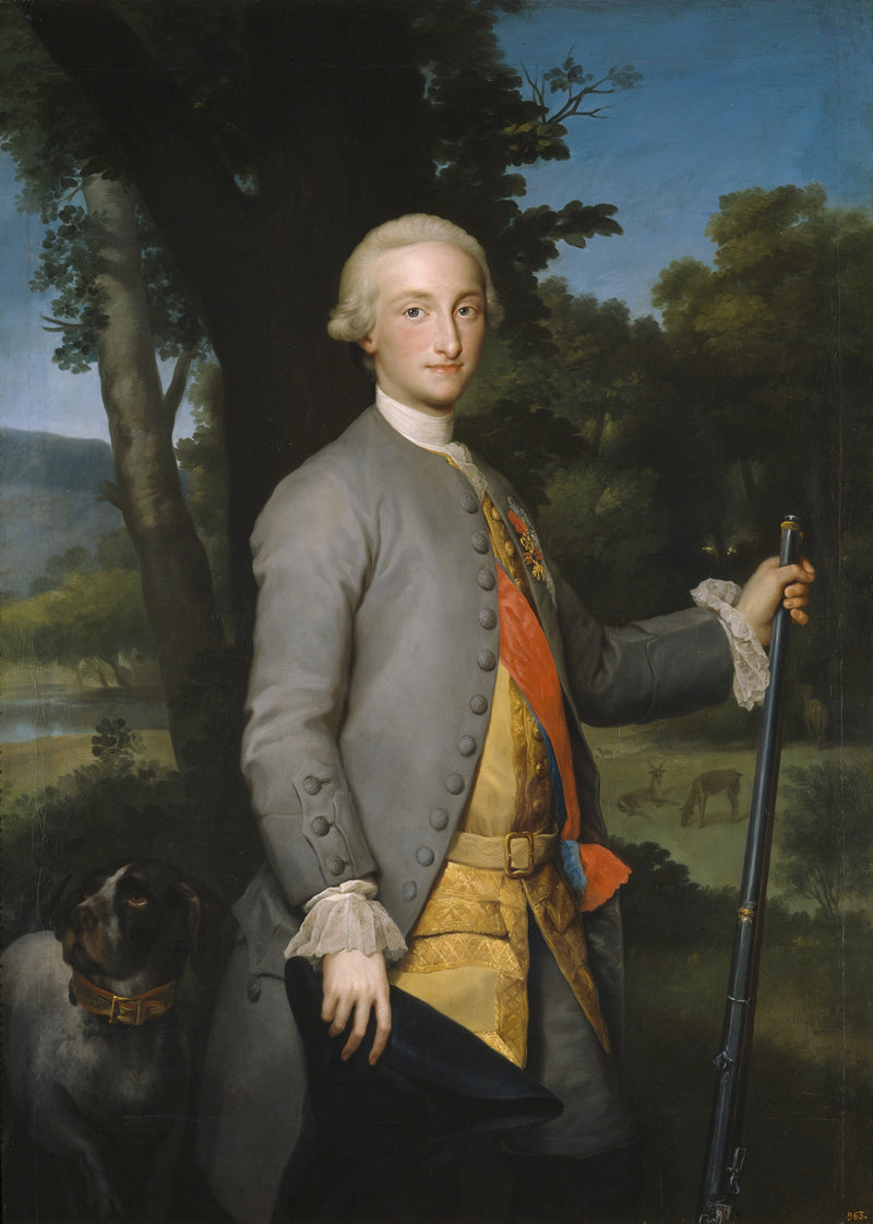 « Der Prinz von Asturien, zukünftiger Karl IV. von Spanien » - Anton Raphael Mengs