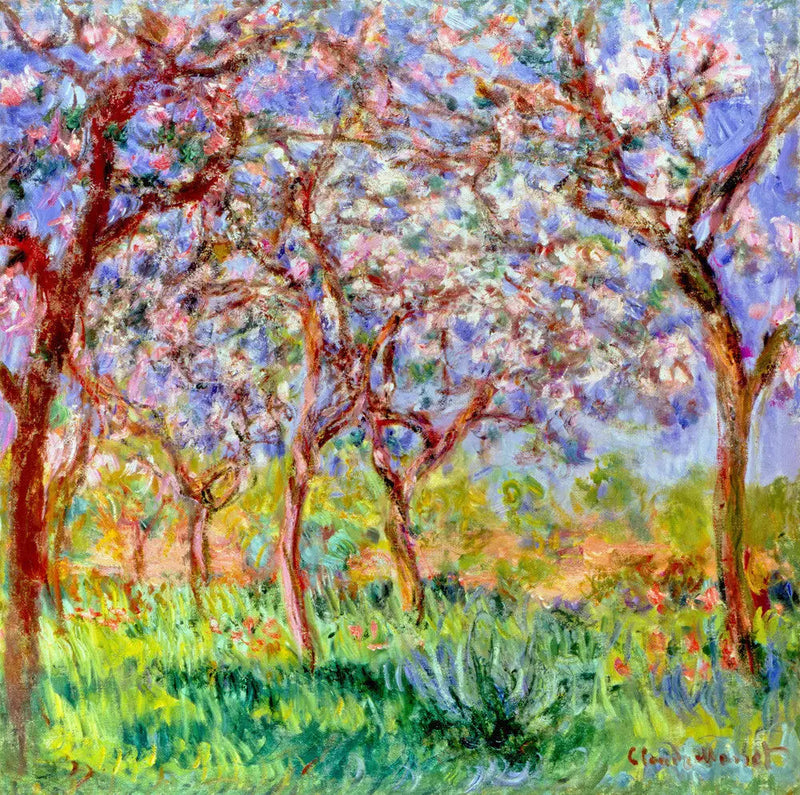 Der Frühling in Giverny - Claude Monet