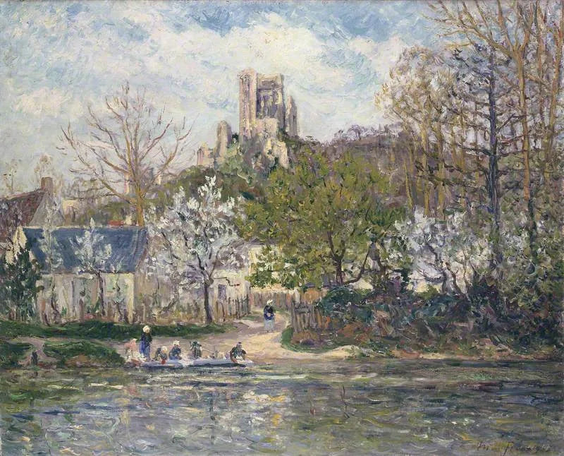 Der Frühling in Lavardin (Touraine) - Maxime Maufra