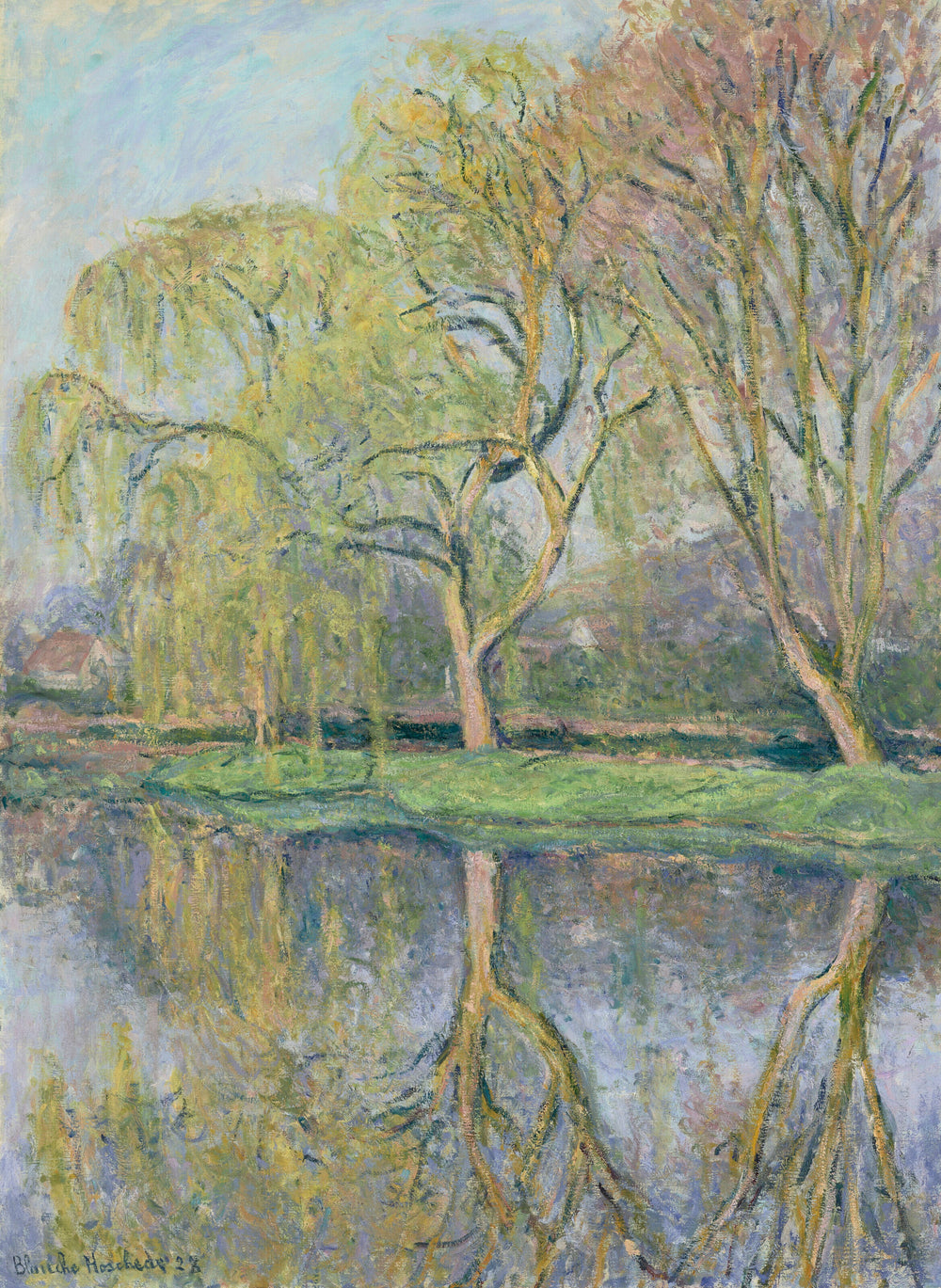 Le Printemps - Blanche Hoschedé Monet image 1 copie peinte à la main à l’huile