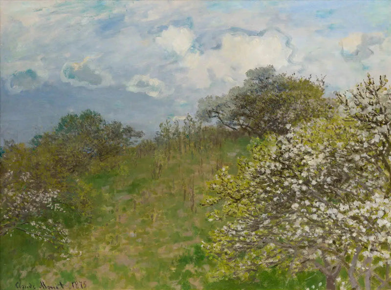 Der Frühling - Claude Monet