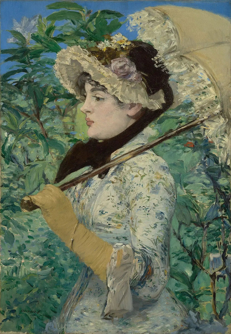 Der Frühling - Édouard Manet