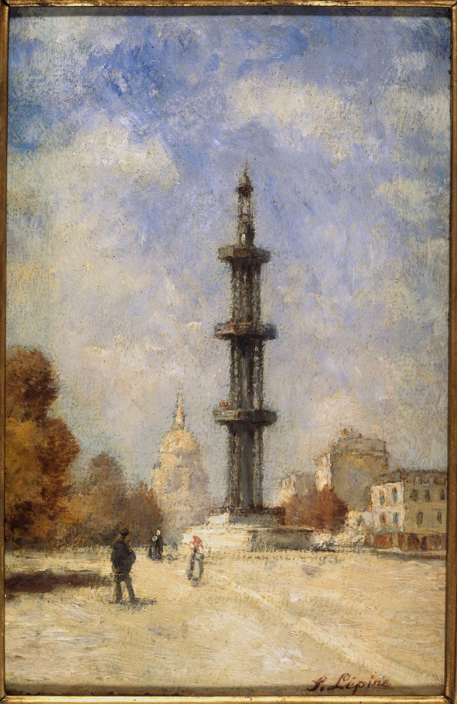 Der artesische Brunnen von Grenelle (Place de Breteuil) - Stanislas Lépine