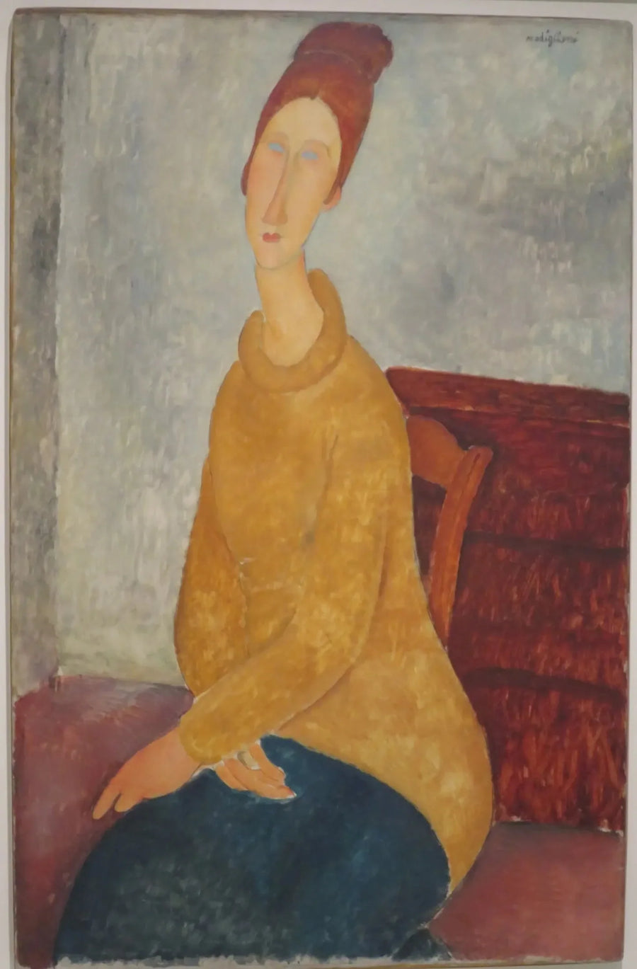 Der gelbe Pullover - Amedeo Modigliani