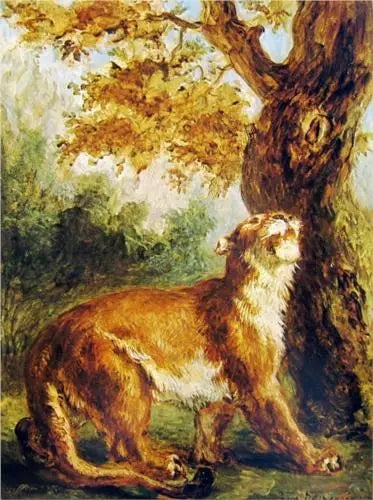 Der Puma - Eugène Delacroix