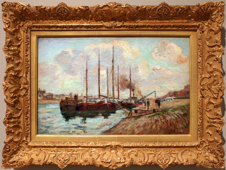 Die Austerlitz-Ufer in Paris - Armand Guillaumin