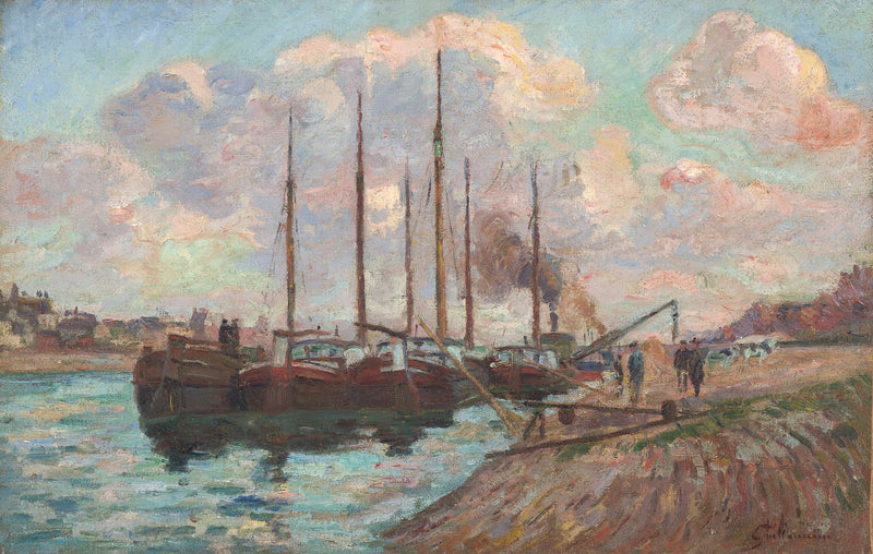 Der Quai d'Austerlitz - Armand Guillaumin
