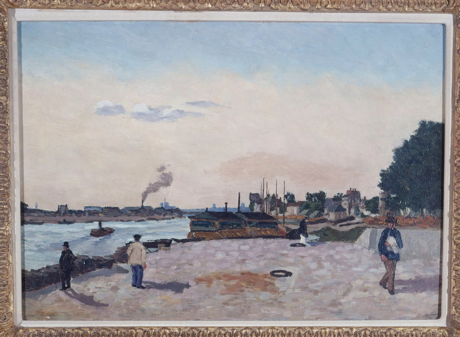 Das Quai de Bercy, um 1874 - Armand Guillaumin