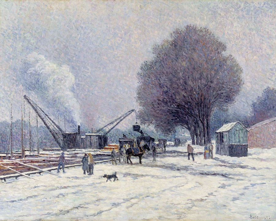 Der Quai de Boulogne - Maximilien Luce
