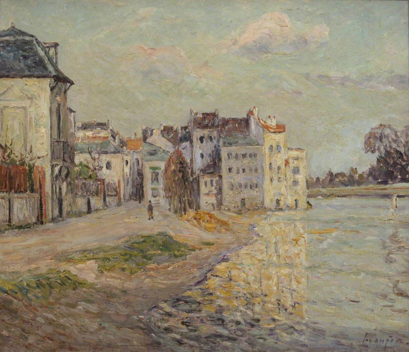 Das überschwemmte Quai de Lagny - Maxime Maufra