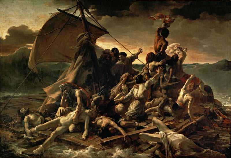 Das Floß der Medusa - Théodore Géricault