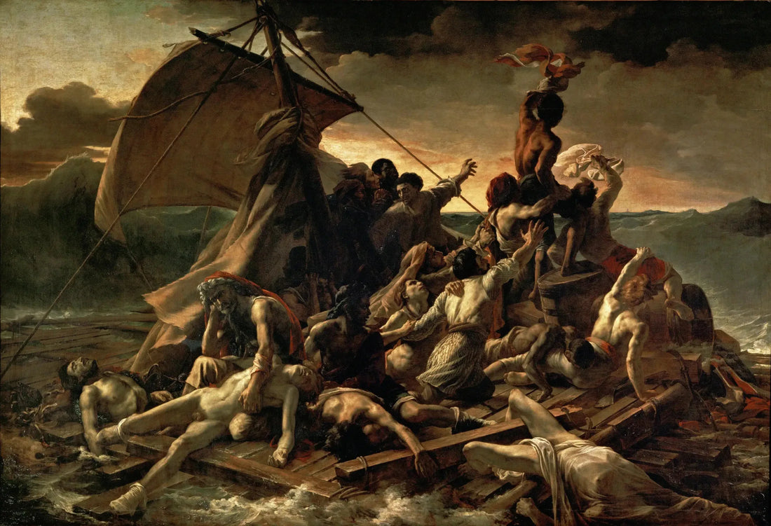 Das Floß der Medusa - Théodore Géricault