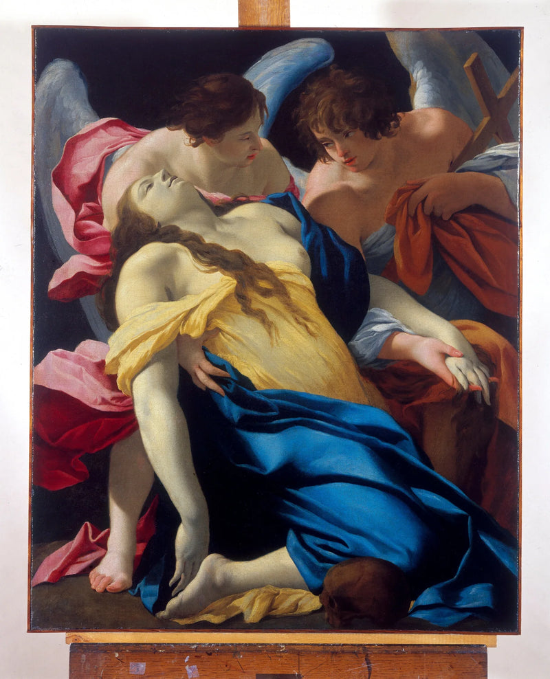 Die Verzückung der heiligen Magdalena - Simon Vouet