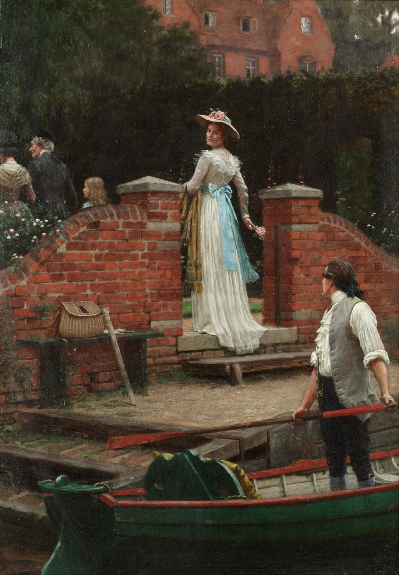 Der bezaubernde Blick - Edmund Blair Leighton