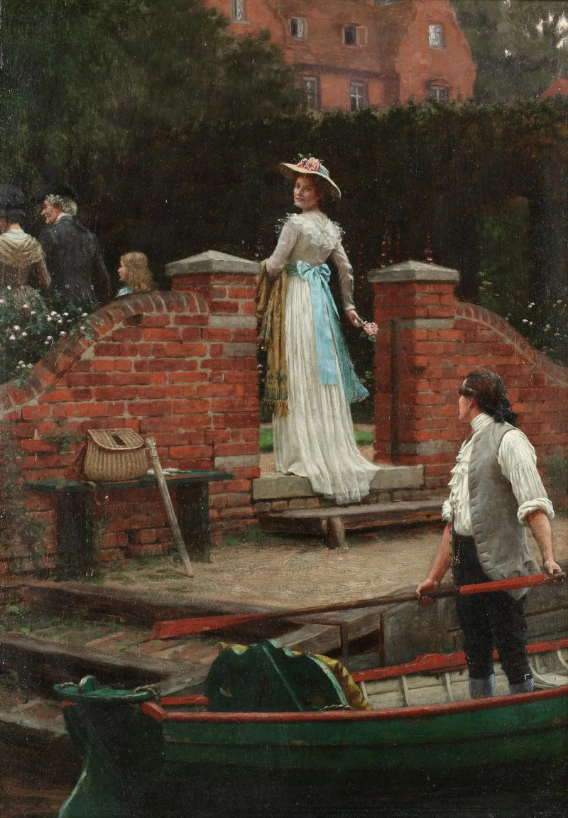 Der bezaubernde Blick - Edmund Blair Leighton