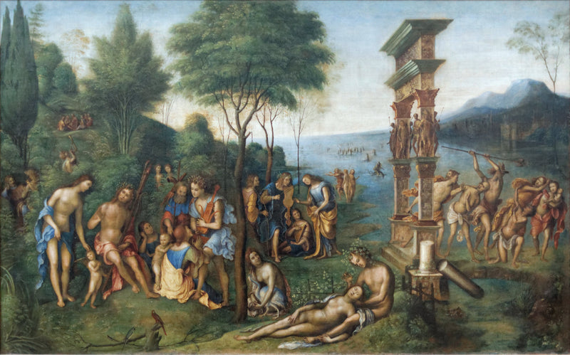 Das Reich von Comus - Andrea Mantegna