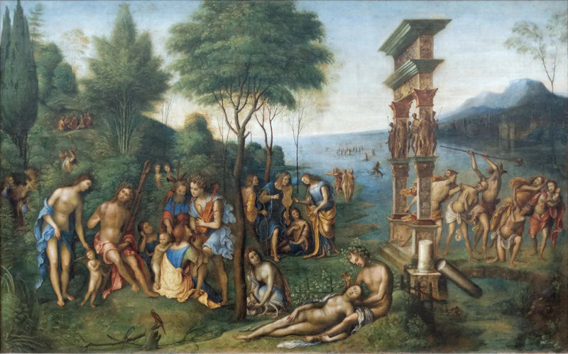 Das Reich von Comus - Andrea Mantegna
