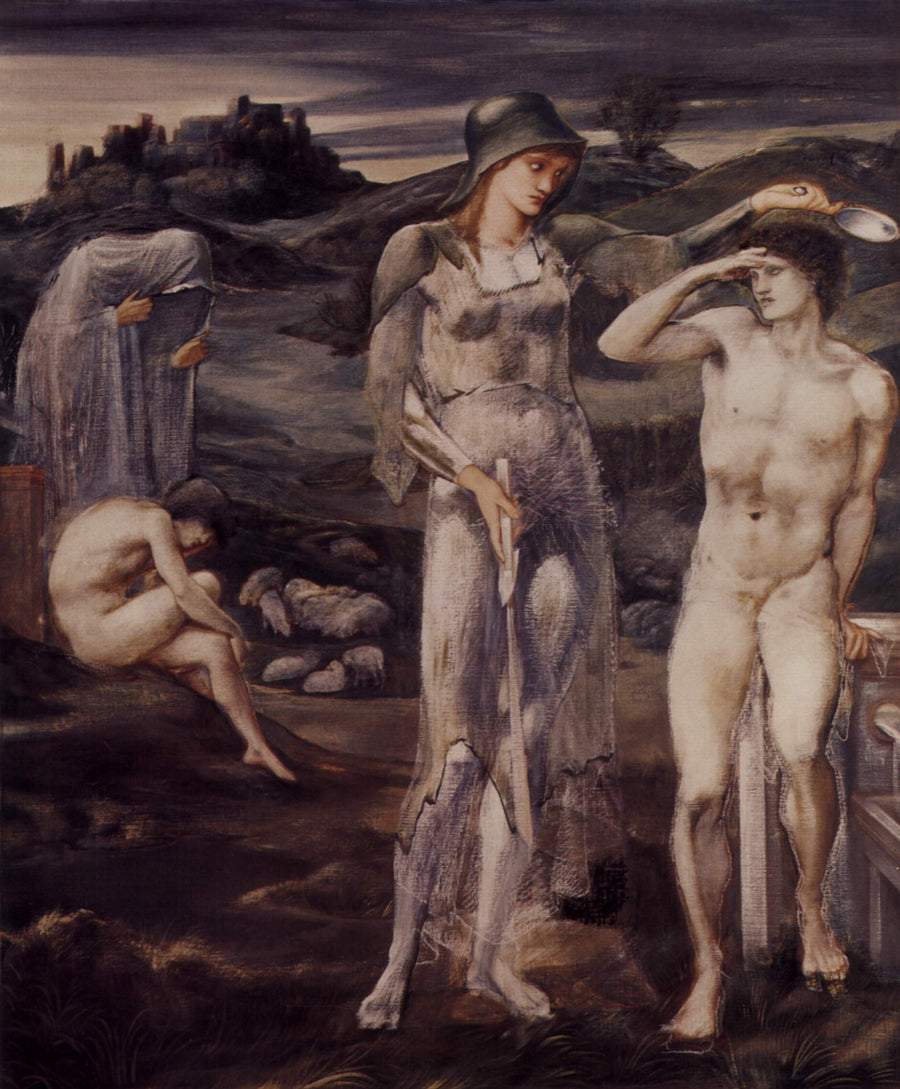 Das Treffen des Perseus - Edward Burne-Jones