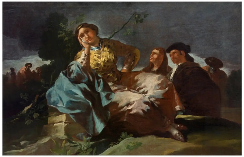 Das Treffen - Francisco de Goya