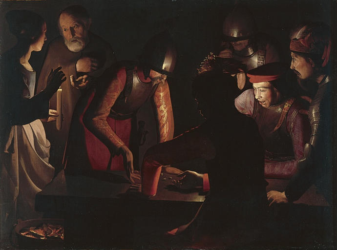 Der Verrat des heiligen Petrus - Georges de La Tour