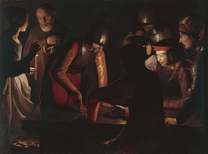 Der Verrat des heiligen Petrus - Georges de La Tour
