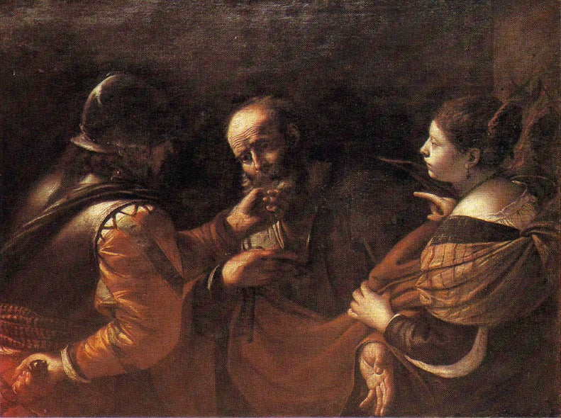 Der Verrat des heiligen Petrus - Mattia Preti