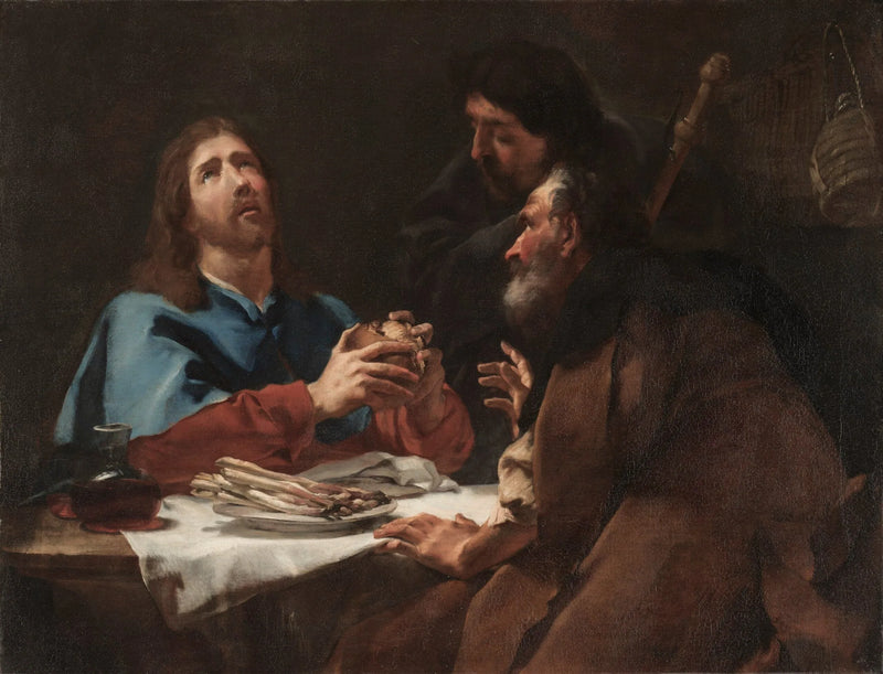 Das Mahl bei Emmaüs - Giovanni Battista Piazzetta