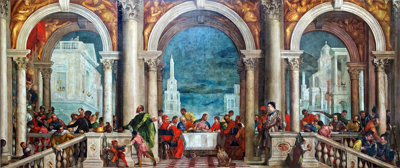 Das Abendessen bei Levi - Paul Véronèse