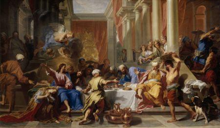 Das Abendessen bei Simon - Jean-Baptiste Jouvenet