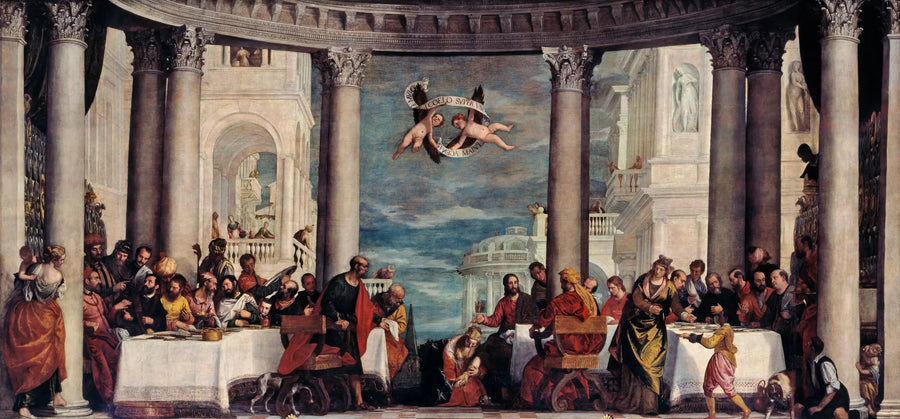 Das Abendessen bei Simon dem Pharisäer - Paul Véronèse