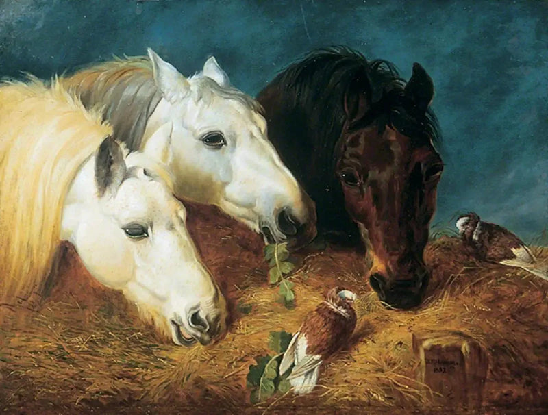 Die einfache Mahlzeit - John Frederick Herring, Sr.