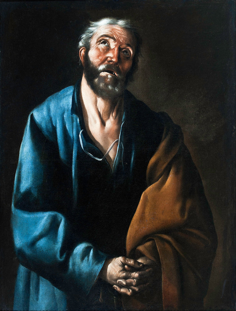 Die Reue des heiligen Petrus - Francisco de Zurbarán