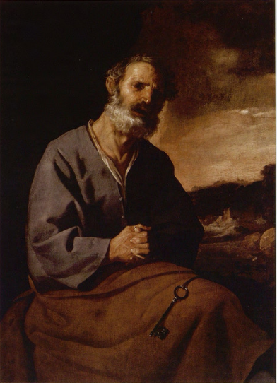 Die Buße des heiligen Petrus - Francisco de Zurbarán