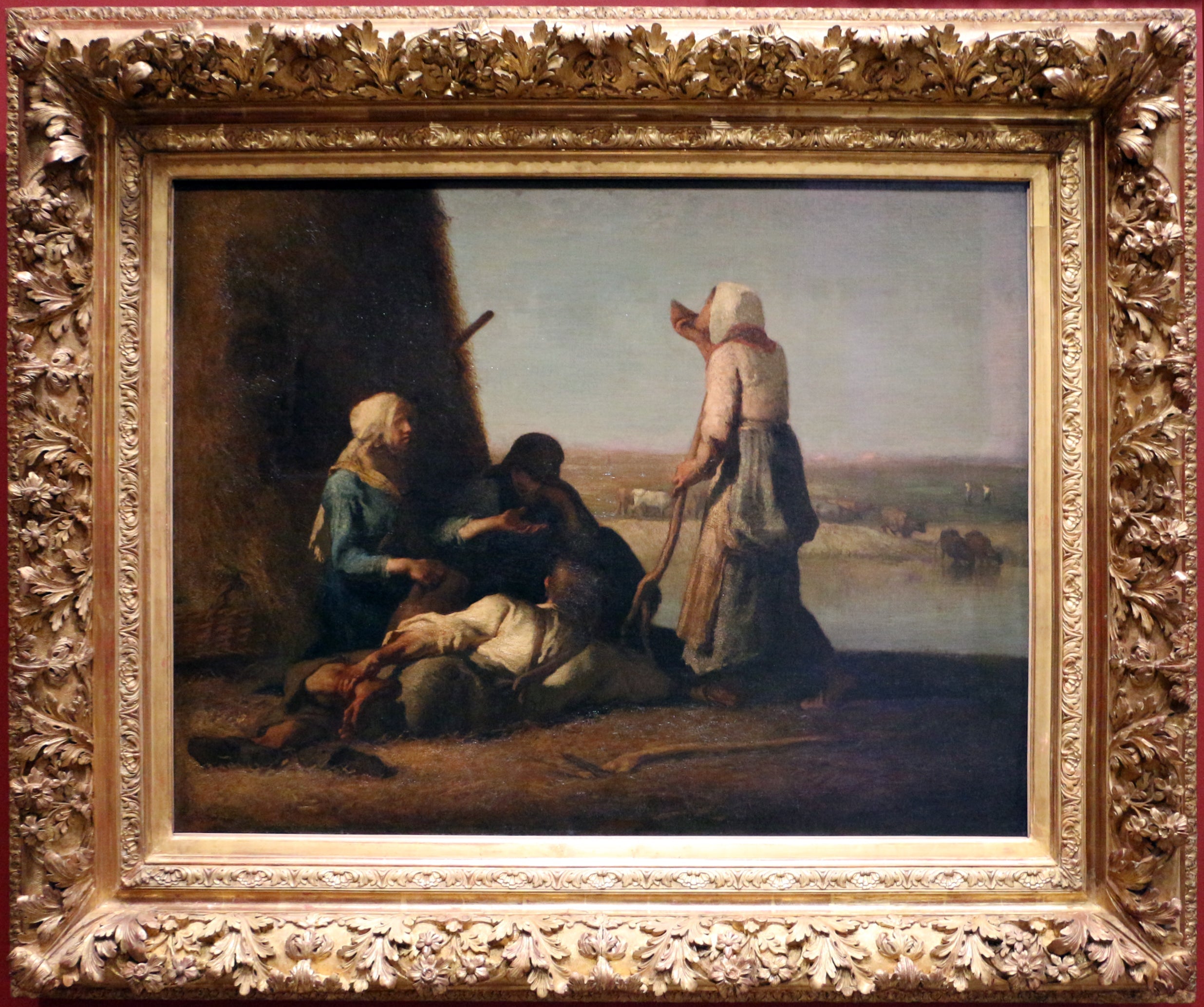 Das Ruhen der Fäulnis - Jean-François Millet
