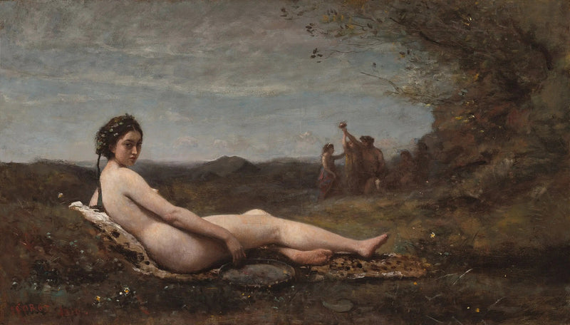 Die Ruhe - Jean-Baptiste Camille Corot