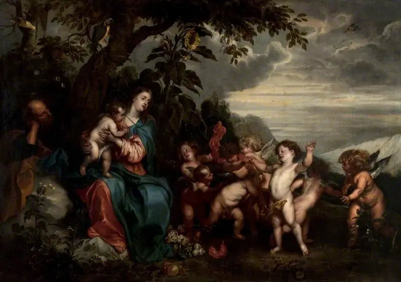 Die Ruhe während der Flucht nach Ägypten - Antoine van Dyck