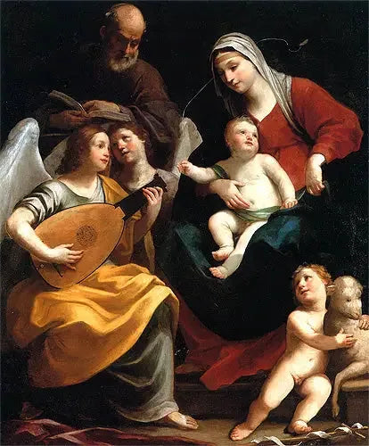 Die Ruhe während der Flucht nach Ägypten - Guido Reni